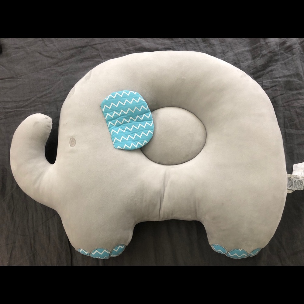 Baby elephant pillow